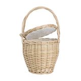 Woman Decor Bucket Summer Rattan Beach Handbag