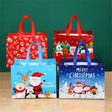 Christmas Gift Bag Santa Claus Elk Candy Bags Santa
