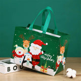 Christmas Gift Bag Santa Claus Elk Candy Bags Santa
