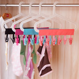 Foldable Cloth Hanger Clips 6 Clip Travel Accessories