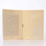 Danger Sign Passport Cover PVC Wallet Bag
