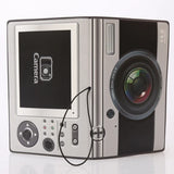 1Pcs Portable Camera Passport Cover PVC Wallet Men Women ID Holder Boarding