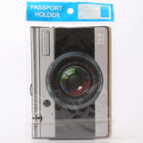 1Pcs Portable Camera Passport Cover PVC Wallet Men Women ID Holder Boarding
