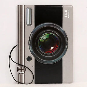 1Pcs Portable Camera Passport Cover PVC Wallet Men Women ID Holder Boarding