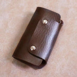 1Pcs PU Leather Purse Keychain Wallet Unisex Soft Keychain Pouch Accessory Gift