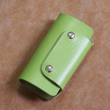 1Pcs PU Leather Purse Keychain Wallet Unisex Soft Keychain Pouch Accessory Gift
