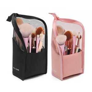 Makeup Storage Box Zipper Cosmetics Bag Waterproof Organizer