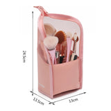 Makeup Storage Box Zipper Cosmetics Bag Waterproof Organizer