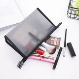 Makeup Storage Box Zipper Cosmetics Bag Waterproof Organizer