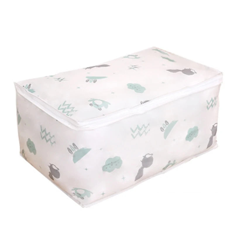 PEVA Transparent Quilt Storage Bag Home Organizer