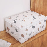 PEVA Transparent Quilt Storage Bag Home Organizer