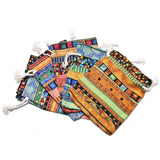 Exotic Christmas Wedding Gift Bag Jewelry Pouch 10x14cm