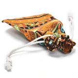 Exotic Christmas Wedding Gift Bag Jewelry Pouch 10x14cm