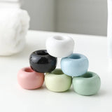Ceramic Toothbrush & Toothpaste Holder Bathroom Organizer