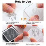 Silicone Clear Stamp Party Ornaments Clear Stamps Christmas Birthday Theme