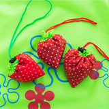 Strawberry Foldable Shopping Bag Reusable Eco Tote Bag