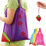 Strawberry Foldable Shopping Bag Reusable Eco Tote Bag