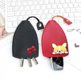 Cartoon Key Protector Car Key Holder Universal Key Bag Cover PU Leather