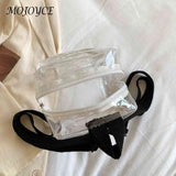 Transparent Backpack PVC Kids Girls School Bag Student Bookbag