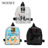 Transparent Backpack PVC Kids Girls School Bag Student Bookbag