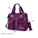 Casual Handbags For Women Large Capacity Messenger Tote Nylon Crossbody Bags