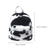 Plush Mini Backpack Travel Bag Women Girls