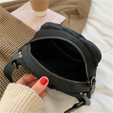 Quilted Nylon Crossbody Bag for Women - Roomy and Trendy Handbag