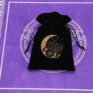 Velvet Moon Phase Tarot Oracle Cards Bag