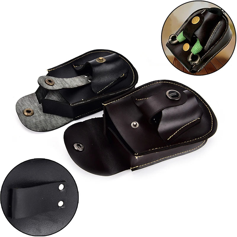 Faux Leather Slingshot Ammo Catapult Bag Pouch