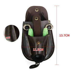 Faux Leather Slingshot Ammo Catapult Bag Pouch