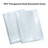 1pcs PVC Auto Document Cover Car Transparent Film Driving Protective Film