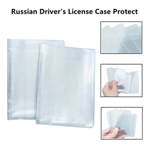 1pcs PVC Auto Document Cover Car Transparent Film Driving Protective Film