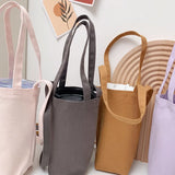 Portable Water Bottle Bag Coffee Bottle Holder Shoulder Bag