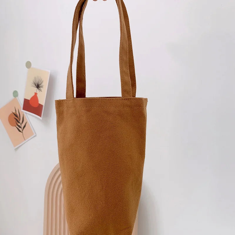 Portable Water Bottle Bag Coffee Bottle Holder Shoulder Bag