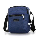 Waterproof Men's Messenger Bag Cross Body Shoulder Bag Short Trip Travel