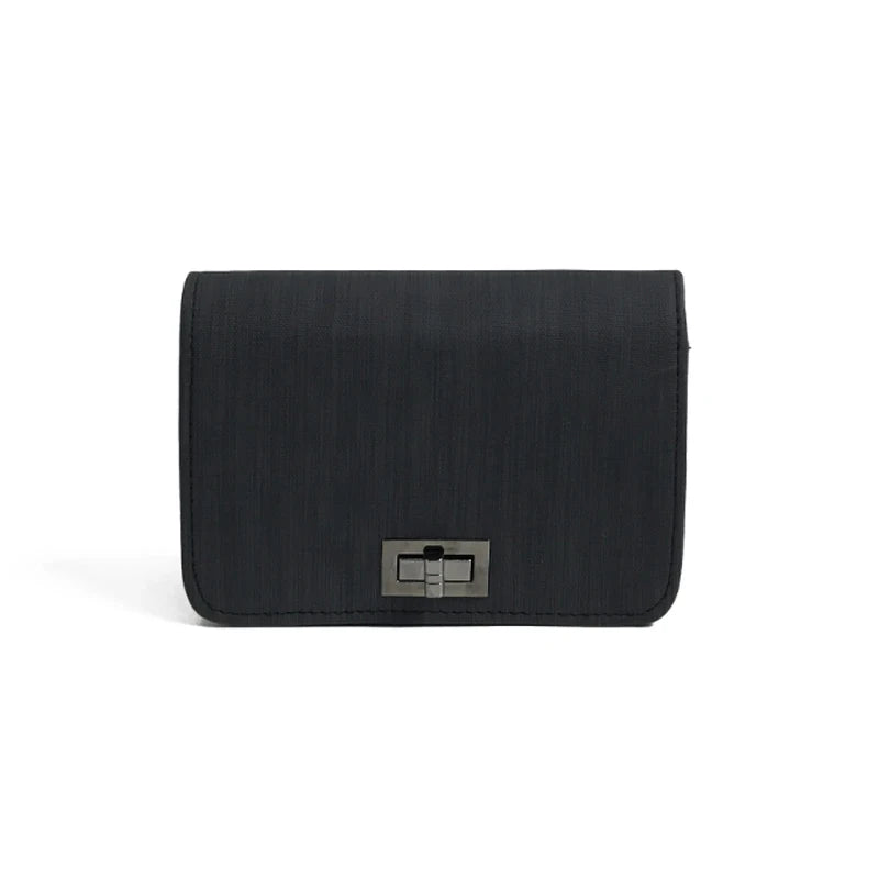 Women Chain Crossbody Bag Small Shoulder Bag PU Buckle B88