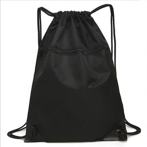 Large Drawstring Gym Bag Waterproof for Men Women Travel Hiking