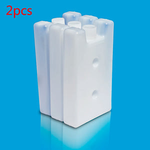 2/4pcs Portable Ice Blocks Stay Fresh Food Storage