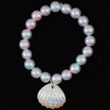 Mermaid Princess Accessories Set: Necklace, Bracelet, Ear Clip, Ring