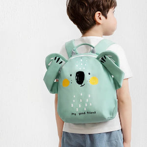 Cartoon Kindergarten School Bag for Kids, Waterproof Children Backpack