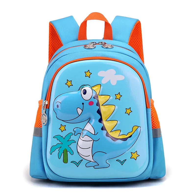 3D Dinosaur School Bag for Boys | Splash Proof Children Backpack