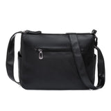 Women's Multi-pocket Shoulder Bag Retro Flower Print Crossbody Bag