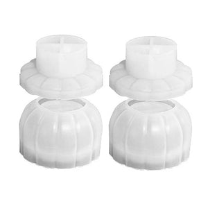 2PCS Halloween Resin Jar Mold With Lid, Candy Storage, Trinket Jewelry Holder