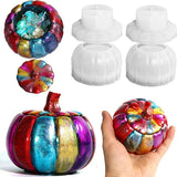 2PCS Halloween Resin Jar Mold With Lid, Candy Storage, Trinket Jewelry Holder