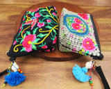 Vintage Hmong Embroidered Clutch Purse Boho Handbags SYS-2016