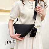2 Pcs Crossbody Bag for Women Nylon Handbag Small Shoulder