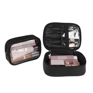 2 Pcs Cosmetic Storage Bag Set - Anti-deformed Cosmetic Pouches
