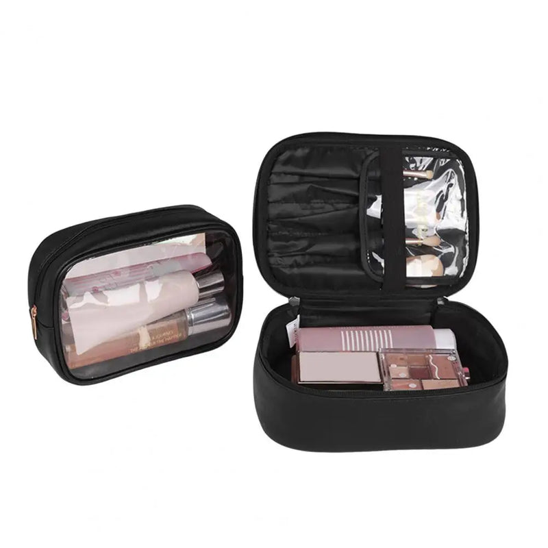 2 Pcs Cosmetic Storage Bag Set - Anti-deformed Cosmetic Pouches