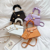 2 Pcs/set Stone Pattern Women's Crossbody Bags Party Tote