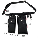 Women's 2-Piece Leather Waist Bags Crossbody Chest Purses